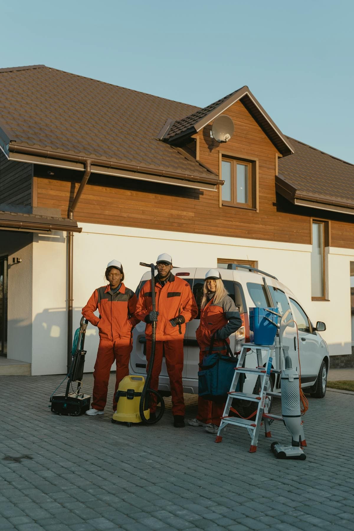 JPS Jetwashing professional cleaning team