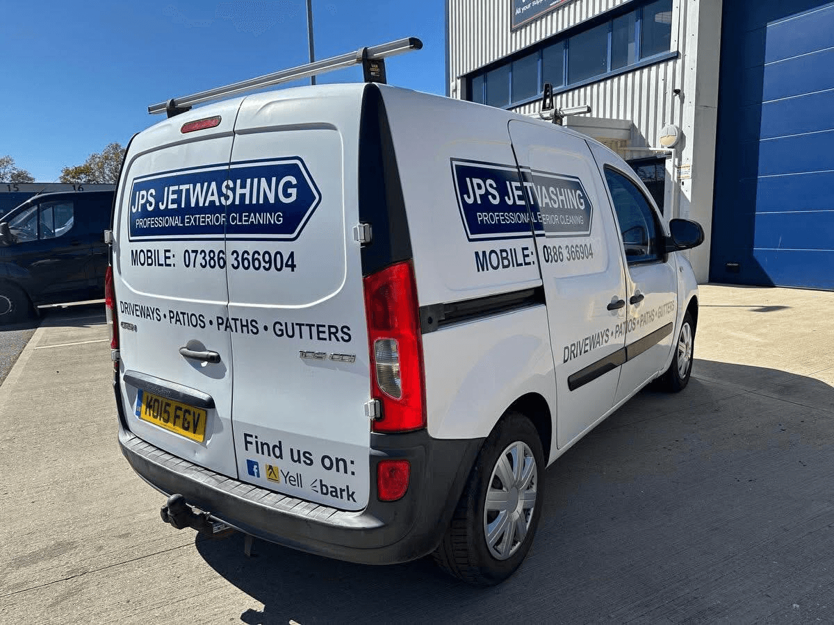 JPS Jetwashing service van